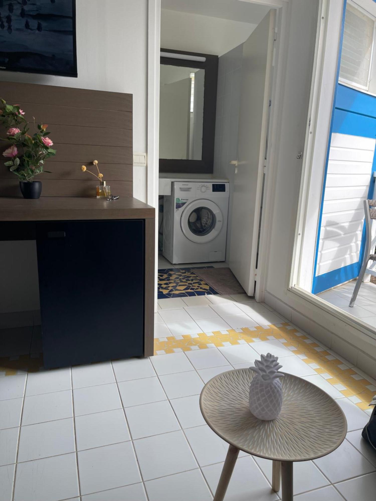 Studio 25 M Manganao Joela 4 Personnes Avec Machine A Laver (Adults Only) Saint-Francois  Extérieur photo